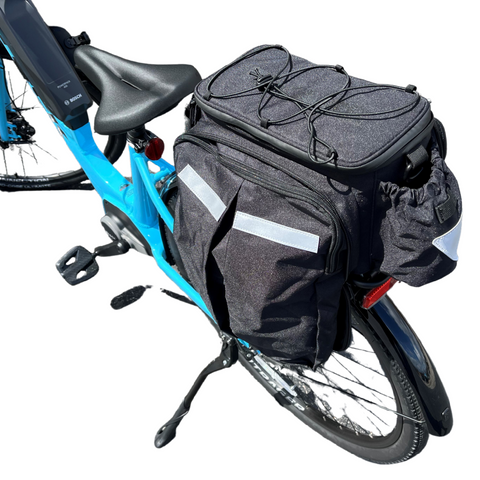 MIK Trunk Bag Big Daddy Bicycle Rack Bag (works only with MIK Rack - not Included)