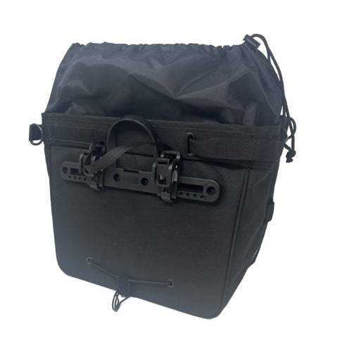 Grocery Pannier with Black Fly Cover