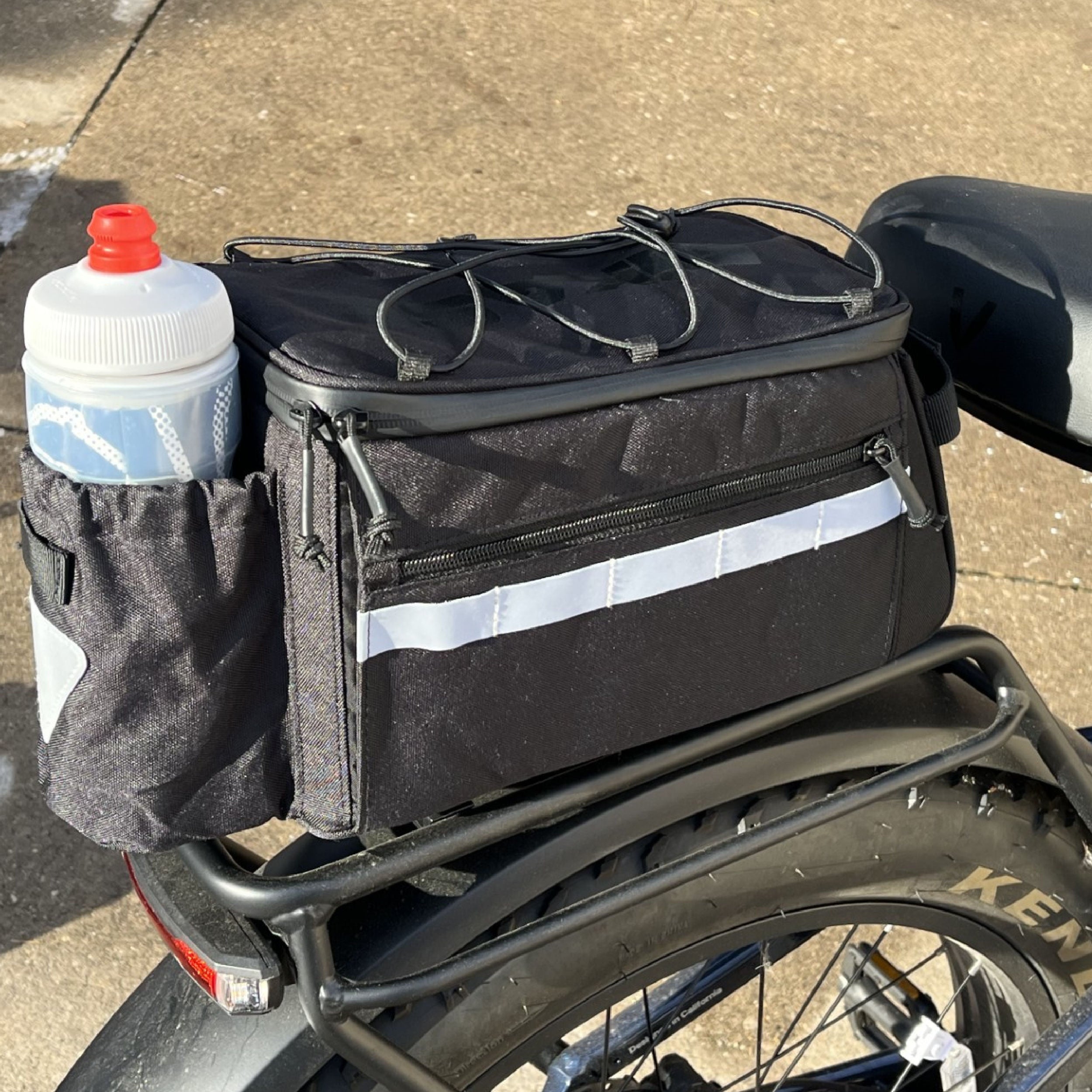 bicycle gear bag MIK E-Bike Rack Bag | Big Momma Trunk Bag