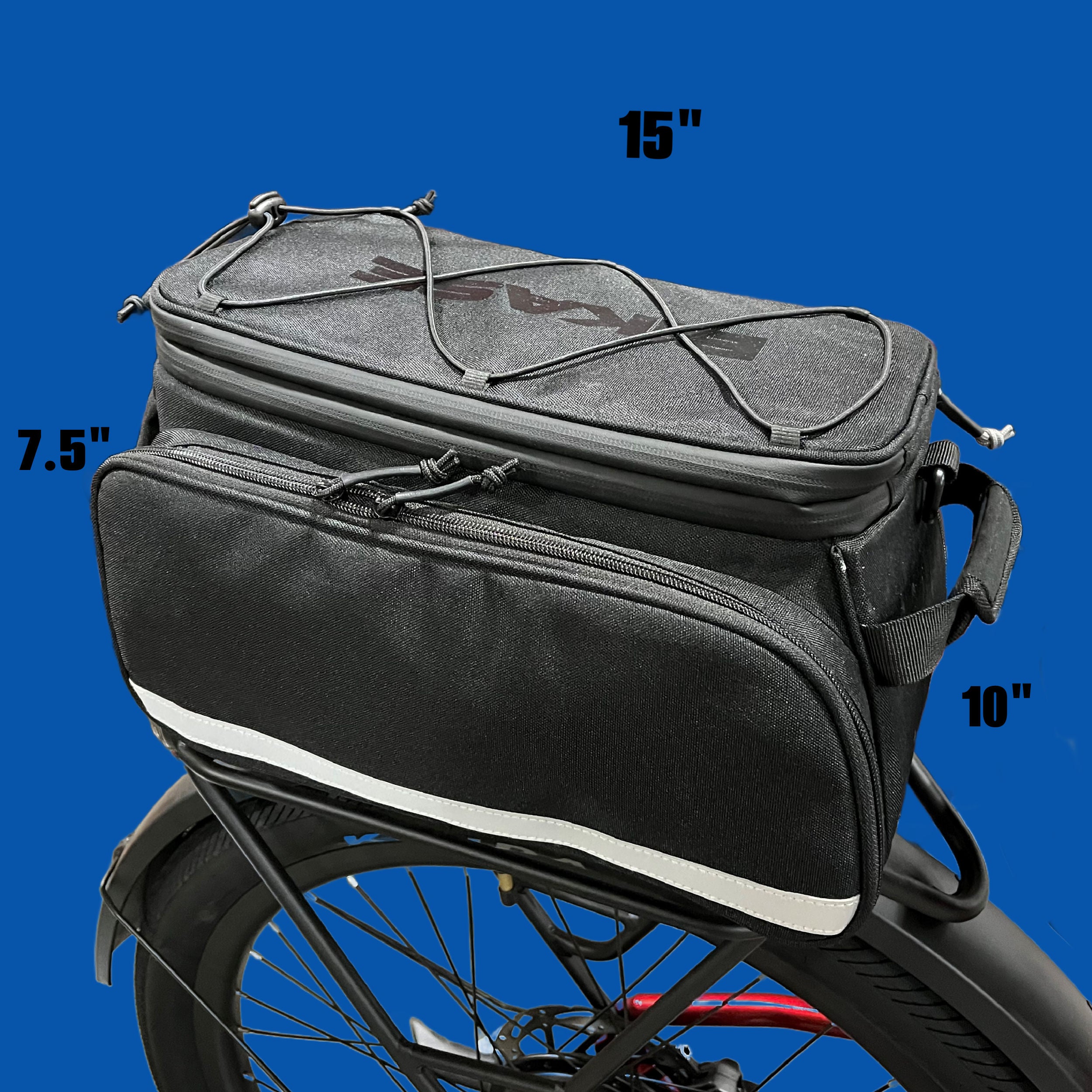 i rack fahrradtasche E-Bike Rack Bag | Big Poppa Storage Bag