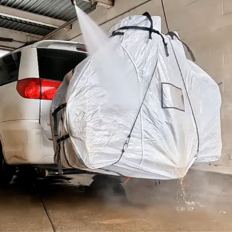 Dual or Single Ebike Cover Adjustable for 1 or 2 Bikes