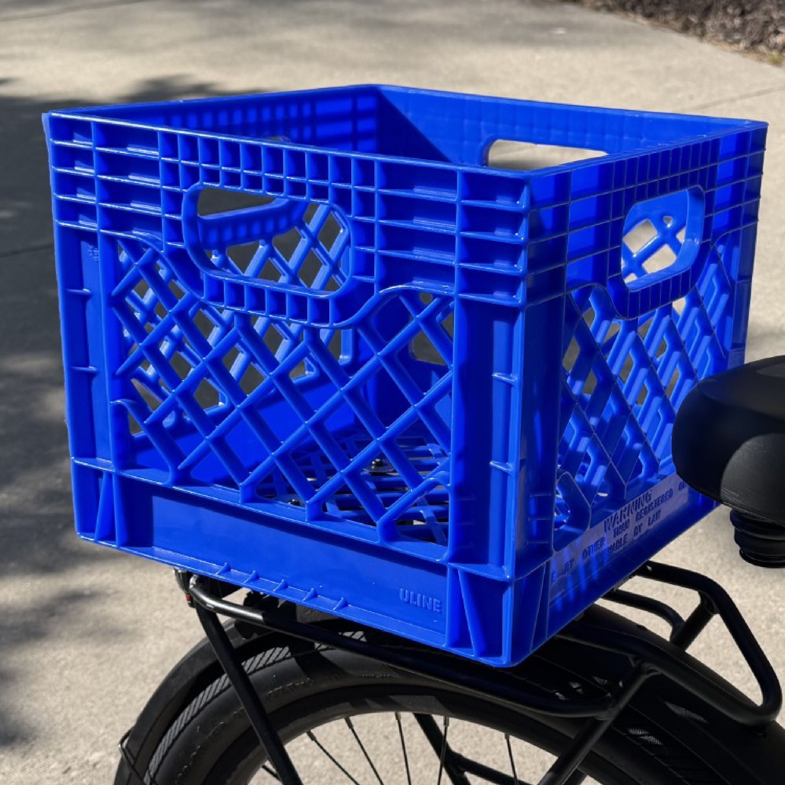 e-bike basket dairy crates for sale