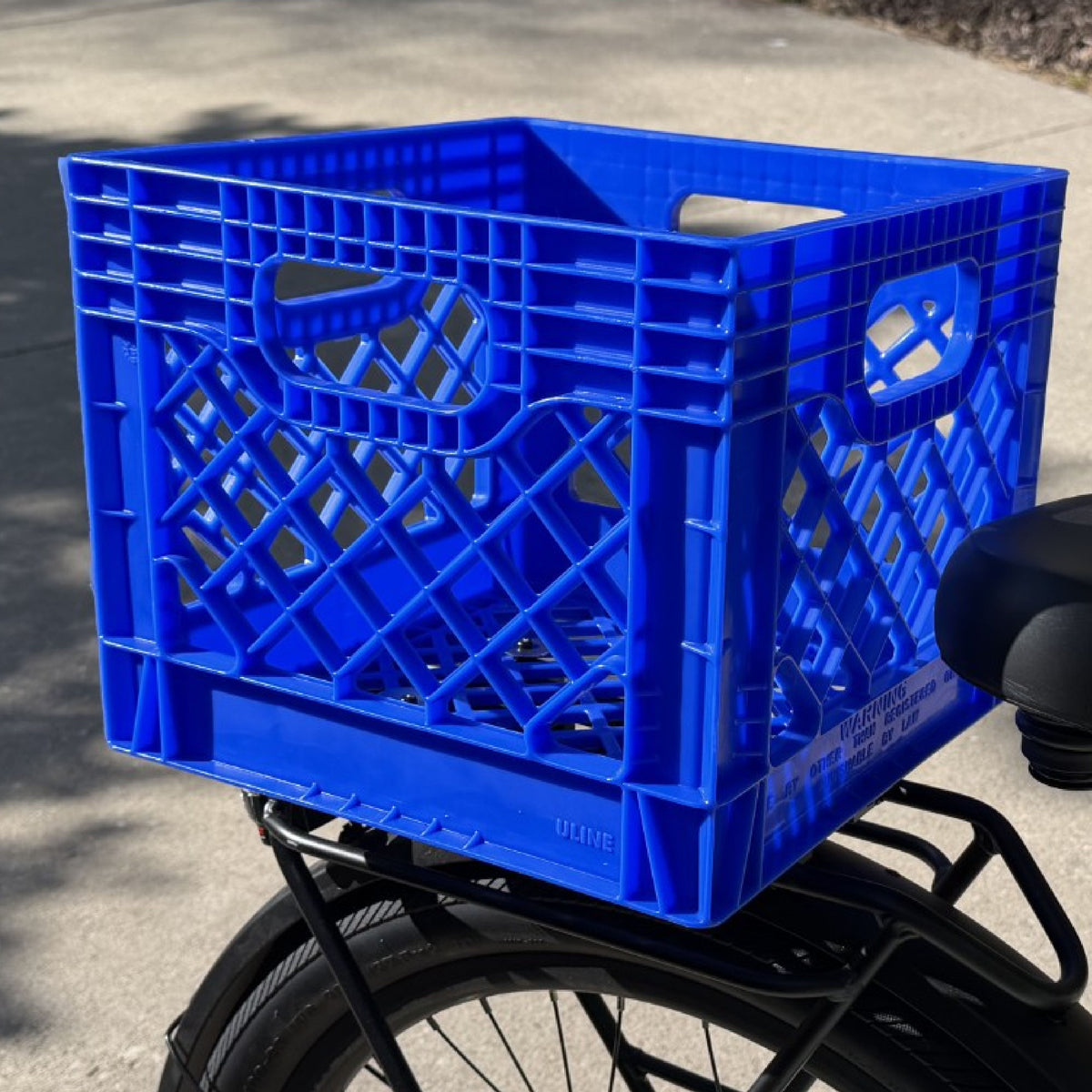 e-bike basket dairy crates for sale