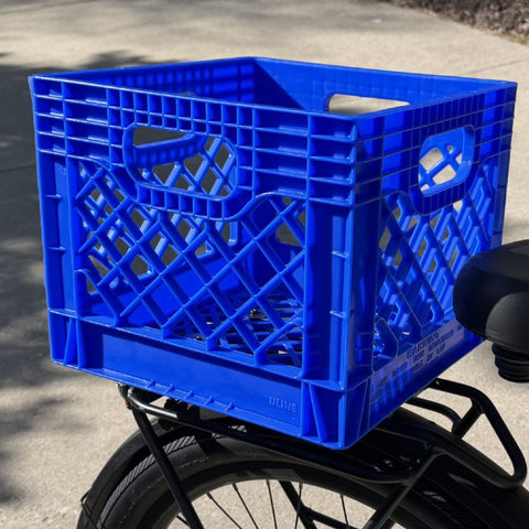 e-bike basket dairy crates for sale
