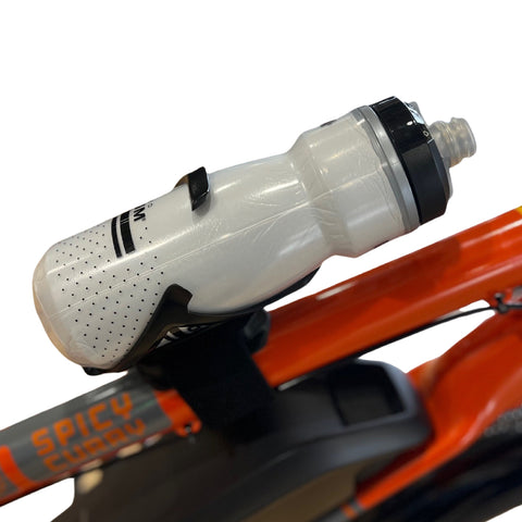Side Load Water Bottle Bottle Cage with Strap