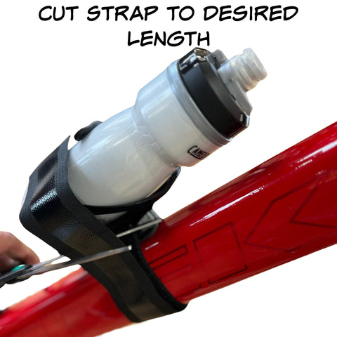 Side Load Water Bottle Bottle Cage with Strap