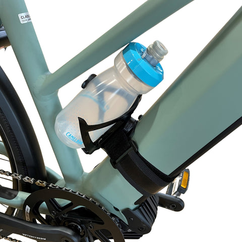 Side Load Water Bottle Bottle Cage with Strap