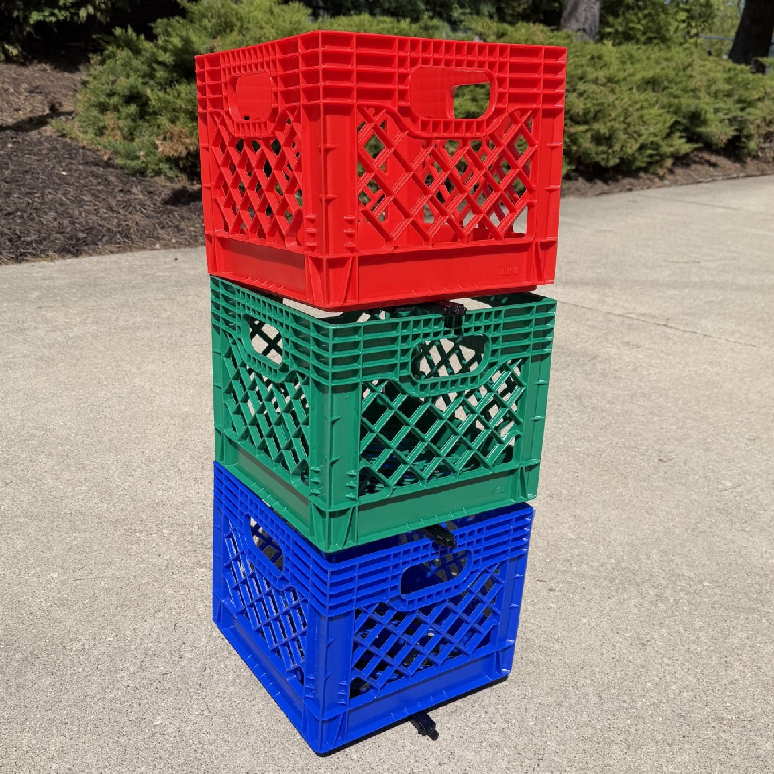 e-bike basket dairy crates for sale