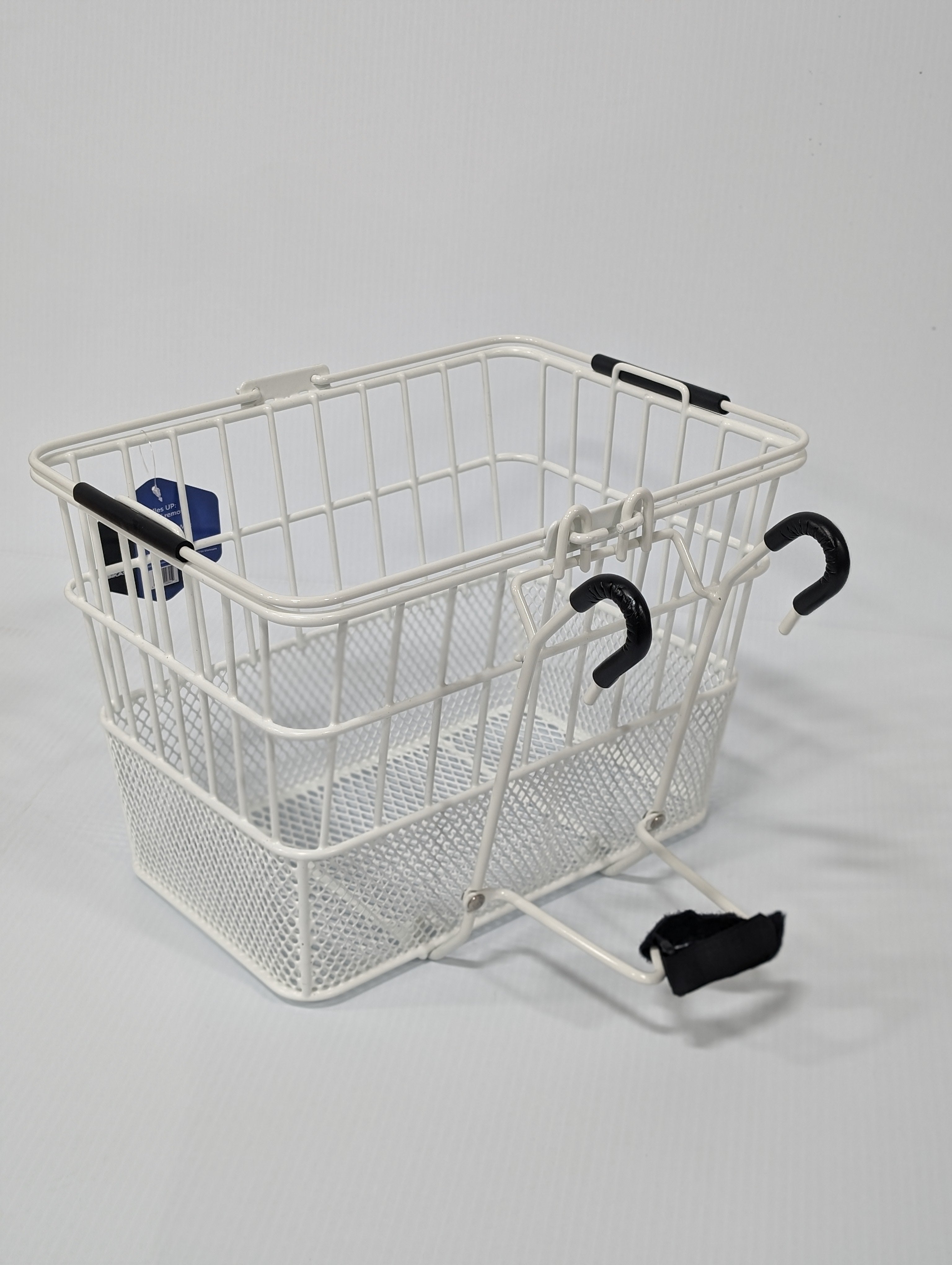 Schwinn Quick Release Wire Basket – Handlebar Mount, Weather-Resistant, 14x10.6x10.5 Inches (Holds 9.3 Lbs)