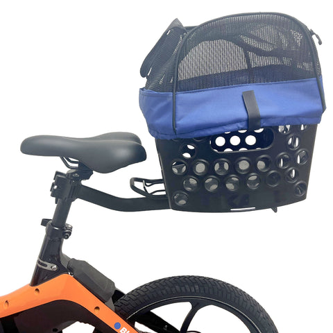 Pet Carrier with Seat Post Rack