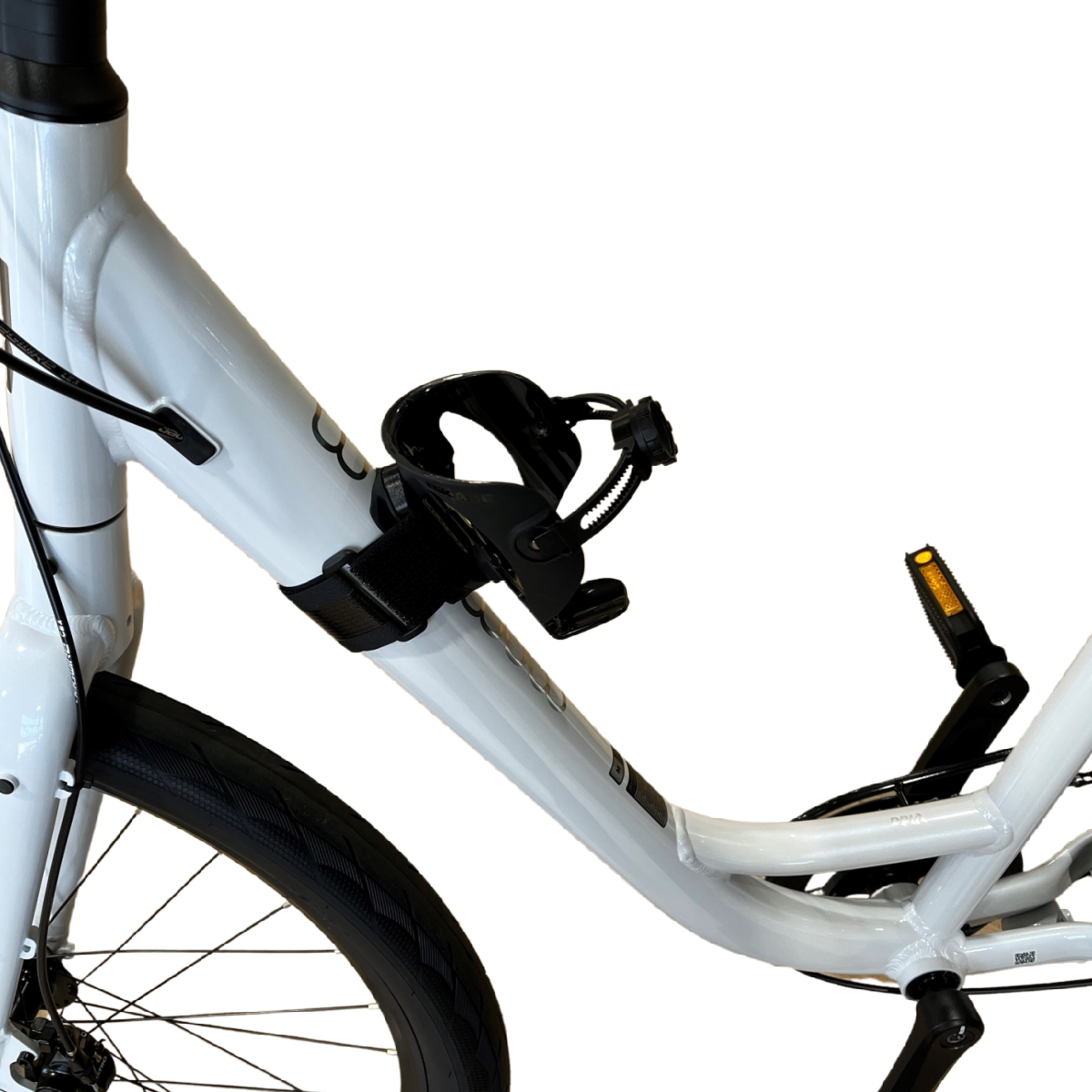 Bicycle Water Bottle Cage ABC Cage with Anywhere Cage Strap Adapter BiKASE