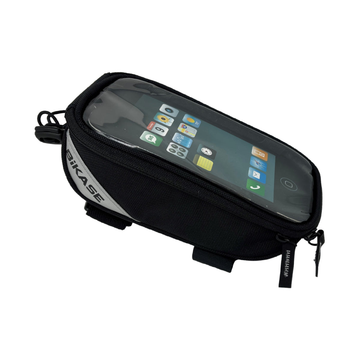 EBike Phone Holder – Beetle Phone Bag for Large Diameter Bike Frames –  BiKASE