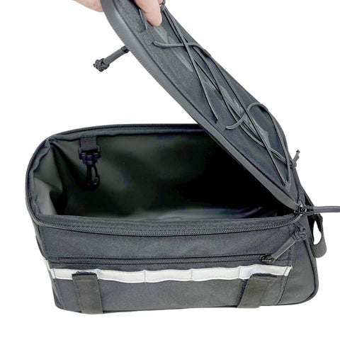 MIK Trunk Bag Big Momma Bicycle Rack Bag - Compatible with MIK  (works only with MIK Rack - not Included)