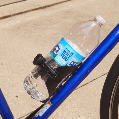 Water Bottle Holder for Bikes , ABC Cage - Any Bottle Cage, Adjustable Water Bottle Cage for Bicycles